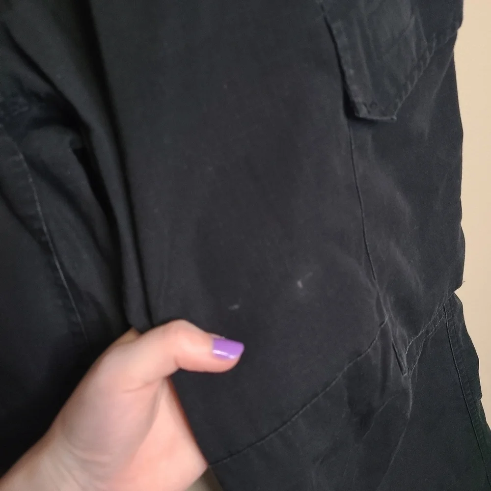LA Police Gear Men's Elastic Basic Operator Cargo Pants Black